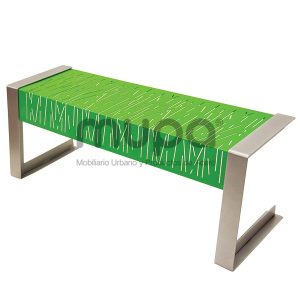 Diseño y fabricación de Bancas de Parque Banca Squadra 1 en México