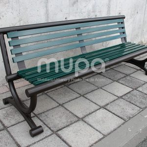 Diseño y fabricación de Bancas de Parque, Banca Urbani 22 en México