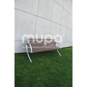 Diseño y fabricación de Bancas de Parque,Banca Urbani Eco 7 M, CDMX