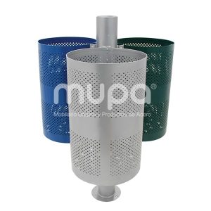 Diseño y fabricación de Bote de Basura Milán Triple en México, CDMX