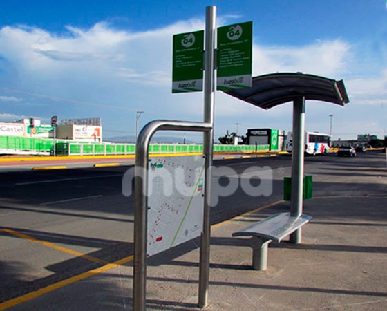 Tuzobus | Proyectos de MUPA Mobiliario Urbano en México