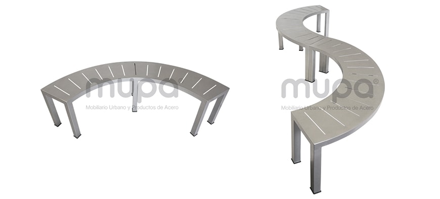 Bancas para Parque Innovadoras - Mobiliario Urbano, México | MUPA ®
