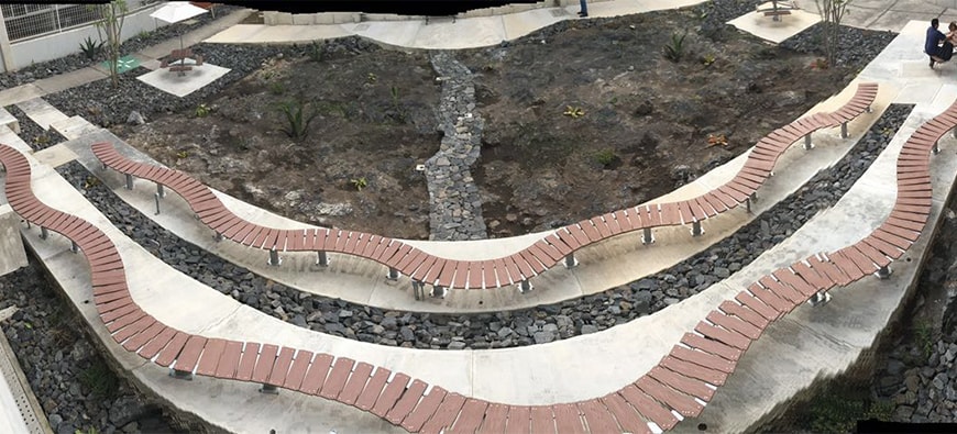 Instalamos Mobiliario Urbano en UNAM, México | MUPA ®