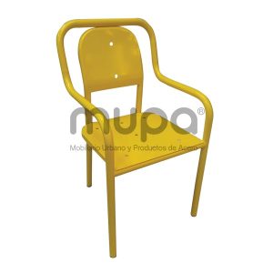 Diseño y fabricación de Bancas de Parque, Silla Verona en México