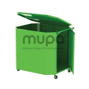 Diseño y fabricación de Contenedor para Residuos MUPA 01 en México