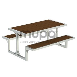 Diseño y fabricación de Mesa Urbani Eco 7m en México