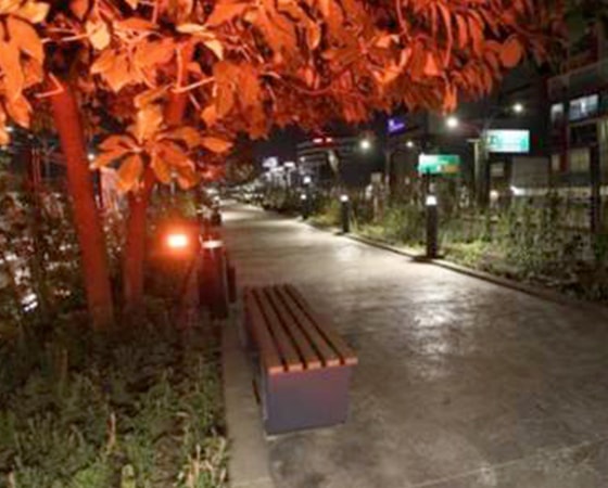 Parque lineal Ecoducto del Río de la Piedad