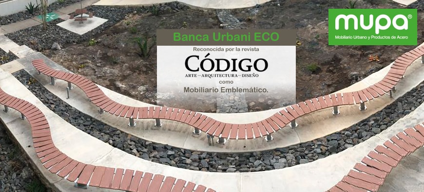 Banca Urbani Eco - Mobiliario Urbano, México | MUPA ®