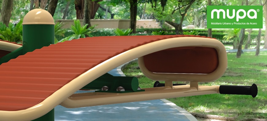 Ejercítate con Ejercitadores Púbicos MUPA® - Mobiliario Urbano, México