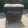 Contenedor plástico op 4 ruedas 1100 lts