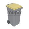 Contenedor plástico op 2 ruedas 240 lts