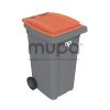 Contenedor plástico op 2 ruedas 240 lts