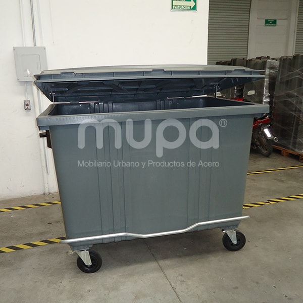 Contenedor plástico op 4 ruedas 1700 lts Contenedor plástico op 4 ruedas 1700 lts