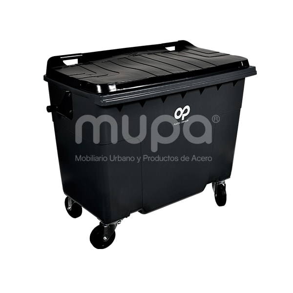 Contenedor plástico op 4 ruedas 500 lts Contenedor plástico op 4 ruedas 500 lts
