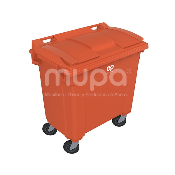 Contenedor plástico op 4 ruedas 770 lts Contenedor plástico op 4 ruedas 770 lts