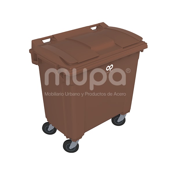 Contenedor plástico op 4 ruedas 770 lts Contenedor plástico op 4 ruedas 770 lts