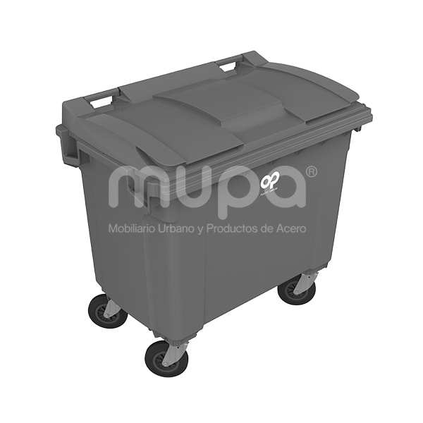 Contenedor plástico op 4 ruedas 770 lts Contenedor plástico op 4 ruedas 770 lts