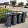 Contenedor plástico op 2 ruedas 180 lts