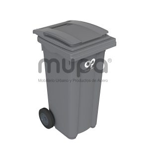 CONTENEDOR PLÁSTICO OP 2 RUEDAS 120 LTS
