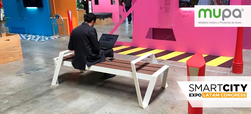 MUPA ® en Smart City Expo Latam - Mobiliario Urbano, México