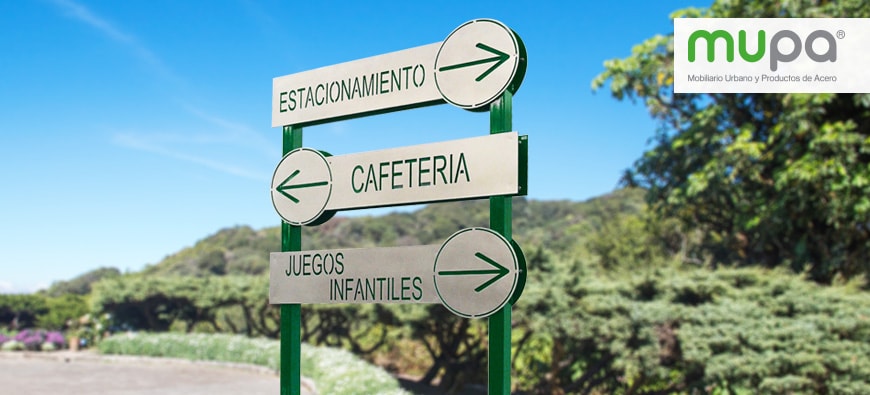 Señaléticas para tu proyecto - Mobiliario Urbano, México | MUPA®