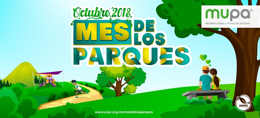 MUPA ®: Octubre, Mes de los Parques y la Recreación | Mobiliario Urbano
