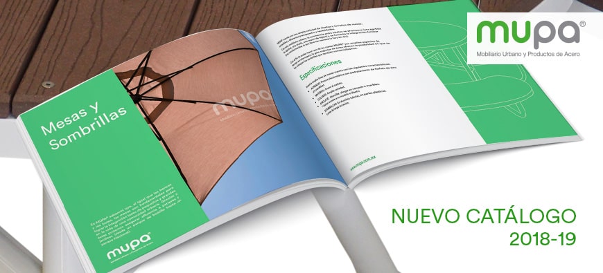 Catálogo MUPA ® 2018 - 19 llega a casa - Mobiliario Urbano en México