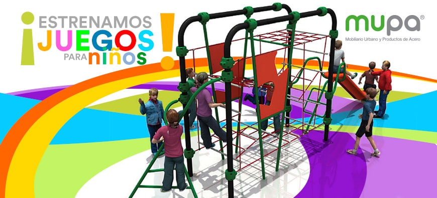 Estrenamos Juegos para Niños Extreme- Mobiliario Urbano | MUPA ®