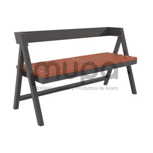 Fabricación de Banca Urbani Eco 32M | Mobiliario Urbano | MUPA