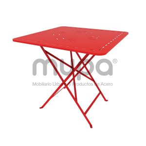 Fabricación de Mesa Mille | Mobiliario Urbano | MUPA
