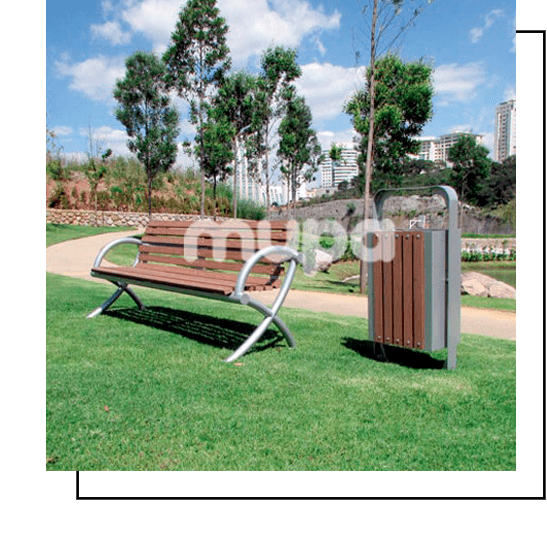 La Línea ECO® fabrica Mobiliario Urbano Ecológico