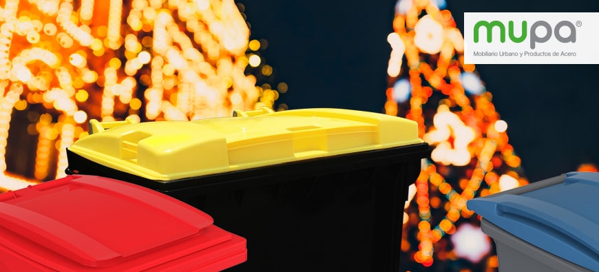 Durante estas fiestas recuerda reutilizar materiales y separar la basura