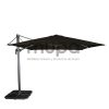 Sombrilla sumbrella cuadrada 3mt x 3mt con brazo retractil