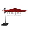 Sombrilla sumbrella cuadrada 3mt x 3mt con brazo retractil