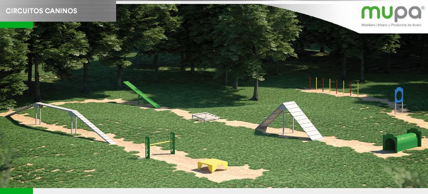 MUPA, experto en desarrollo y diseño de Circuitos Caninos