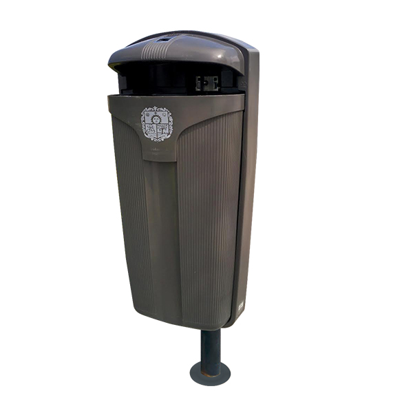 Papalera cibeles sencilla con pedestal 50l Papalera cibeles sencilla con pedestal 50l